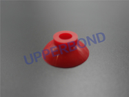 HLP2 λαστιχένιο κόκκινο μαλακό κύπελλο αναρρόφησης ΚΑΠ μηχανών συσκευαστών