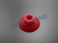 HLP2 μαλακό λαστιχένιο υλικό μη τοξικό φλυτζάνι αναρρόφησης κόκκινου χρώματος συσκευαστών