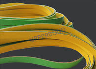 Καπνών συσκευαστών βιομηχανικό Drive πράσινο &amp; κίτρινο χρώμα ζωής ζωνών μακροχρόνιο λειτουργικό