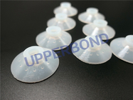 Άσπρα ανταλλακτικά κύπελλων αναρρόφησης χρώματος μαλακά στρογγυλά λαστιχένια για το συσκευαστή HLP2