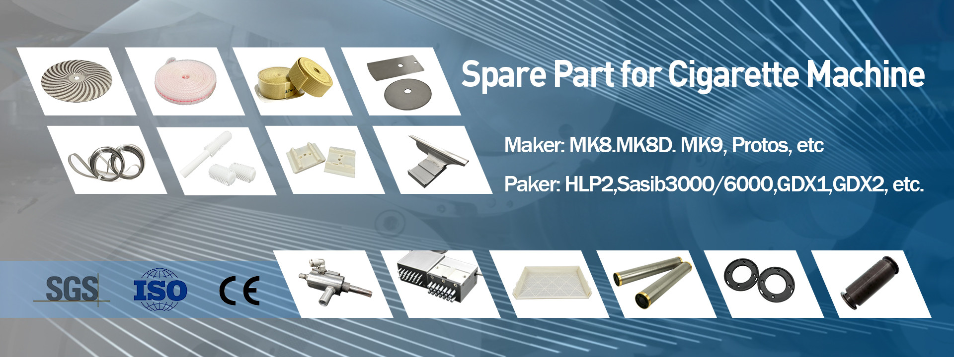 ποιότητας ανταλλακτικά μηχανημάτων καπνών εργοστάσιο