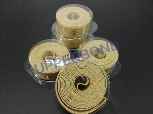 Αγορά Κίτρινη ταινία Aramid Garniture υψηλής έντασης ζωνών μεταφορέων μεταφοράς τσιγάρων ηλεκτρονική κατασκευή