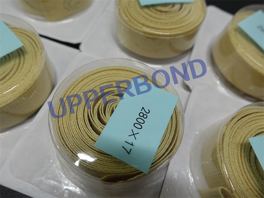 Αγορά Ταινίες 14.5*2800 Aramid Garniture λινού μηχανών ράβδων φίλτρων τσιγάρων MK8 MK9 KDF2 ηλεκτρονική κατασκευή