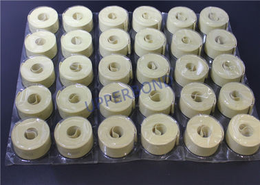Ανθεκτική κίτρινη ταινία αγωγών Garniture Kevlar με την υψηλής θερμοκρασίας ανοχή